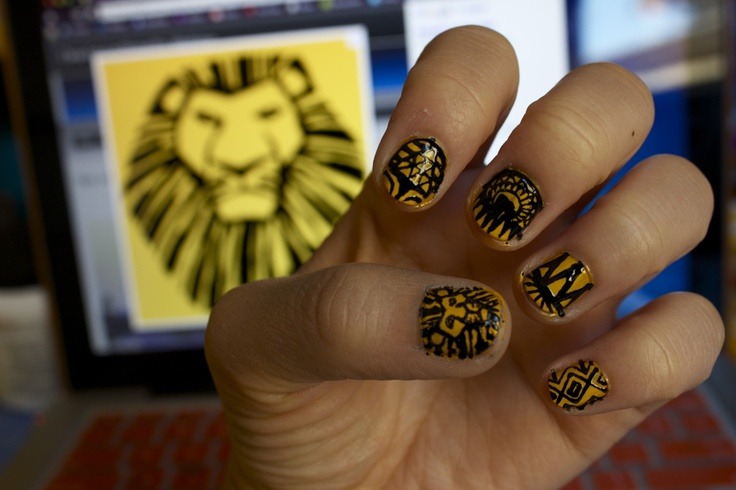  Musicals in Nail Art