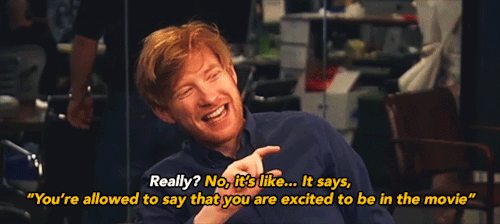 domhnall-tonal:What did the [Star Wars] Non-disclosure Agreement look like? Can you even talk about 