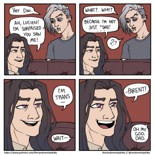 therandomninjakitty:Even goth dad makes puns