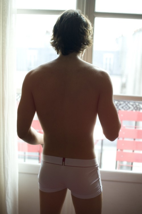 fucksexmen:    Raphael Tosi by Nicolas Aristidou for Un Homme, Un Slip 