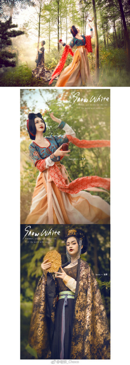 dressesofchina: cfensi: Disney Princesses if They Were Chinese  photographer 老妖.    D