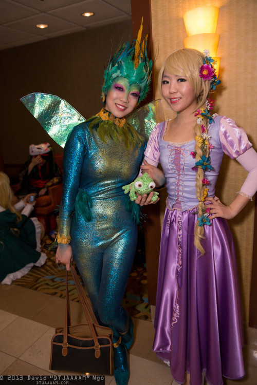 ALA 2013I cosplayed as Rapunzel from Tangeled!~ My friends were dressed as:Hiccup Jack FrostToothian