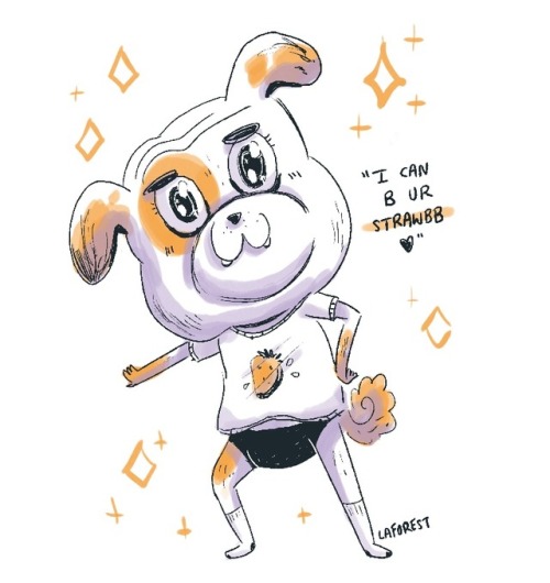 I made a bunch of mini digital “marker” drawings of dogs late last night…I miss h