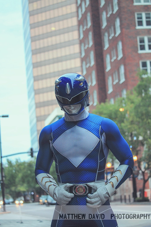 matthewdavidphotos:  Blue Ranger 2.0 - Photo Shoot ( Part 3 Odds and Ends ) These are the last shots from the shoot that did not make the cut in to the other sets. Just wanted to post them as kinda of an encore to the other two sets which I will link