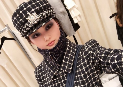 HE CONG backstage atCHANEL’s Métiers d'Art 2018 Show in Hamburg, Germany