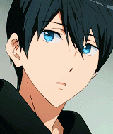 nannaseharu:    Haru in his cute black hoodie || Free! ES episode 13   