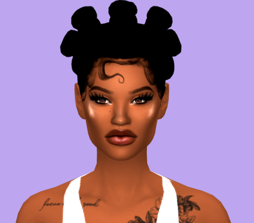 robexel:Maxis Match Hair Recolours - Part 2 || Jet Black ♡So ,I haven’t released any CC for a few mo