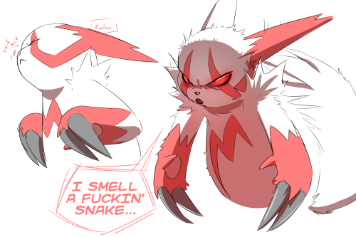  While he hates listening to his trainer, Zangoose makes a great bodyguard…  Unless… a