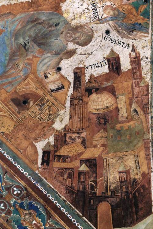 renaissance-art: Cimabue c. 1277-1280 Details from the Basilica of Saint Francis of Assisi