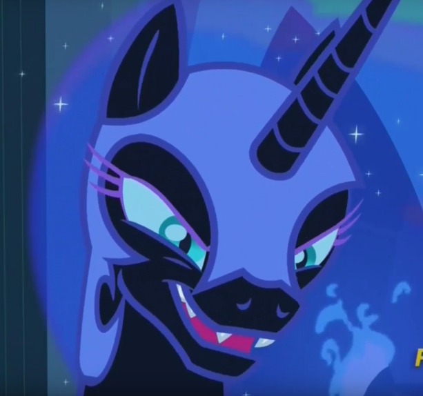 sparkleee-sprinkle:  okay but can we just actually appreciate Nightmare Moon from