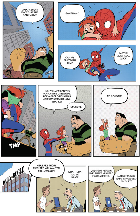 mousathe14:wackd:scienceninjaturtle:The Earnest Adventures of Spider-DadNot gonna lie I would read l