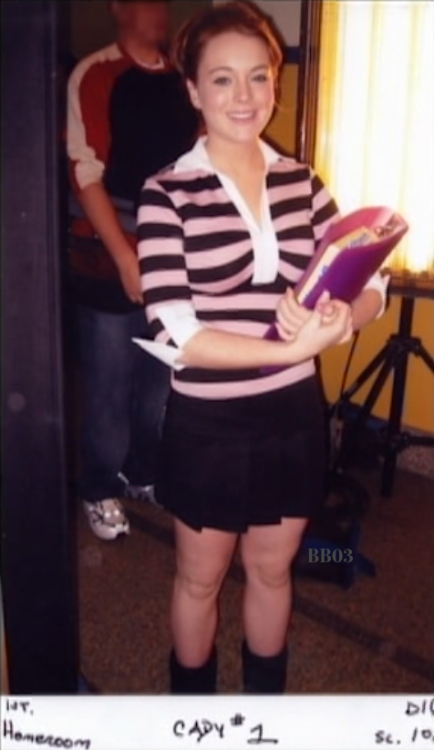 belairbeautyqueen:Mean Girls, 2004Costume polaroids