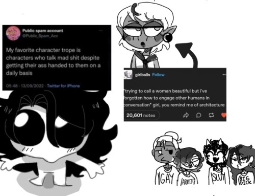 Have Had A Bit Of Artblock Lately, Here Be Tcoav Doodles Ft. Goth I Havent Introduced Properly Yet