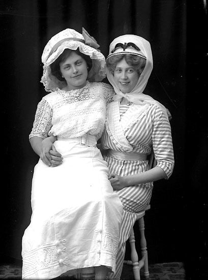 Unknown women, 1911, Sweden.