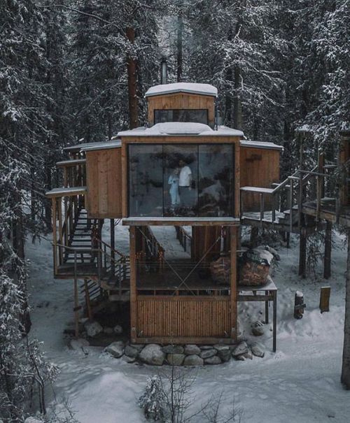 cabinlust:Would you live here?