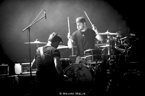 Mike Kerr and Ben Thatcher of Royal Blood© Mauro Melis // November 16, 2014