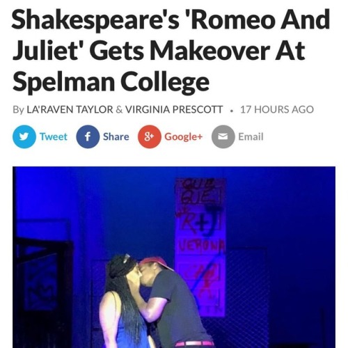 Shakespeare&rsquo;s &lsquo;Romeo And Juliet&rsquo; Gets Makeover At @Spelman_College: Alex Woodard, 