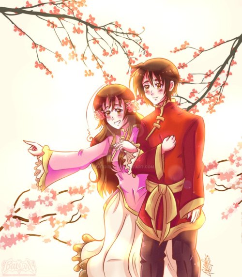 The Blossom Of Love Working with Himaruya’s palette again~