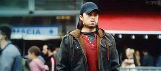 This whole scene of Bucky on the streets of Bucharest kills me, every time. Here’s
