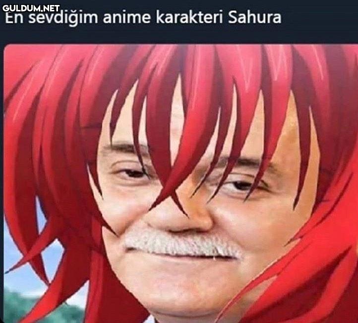 En sevdiğim anime karakteri Sahura