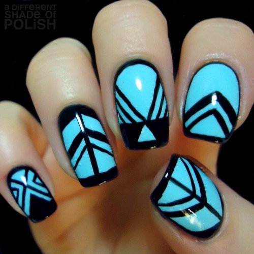 My recreation of nails I fell in love with by nailpolishdistraction