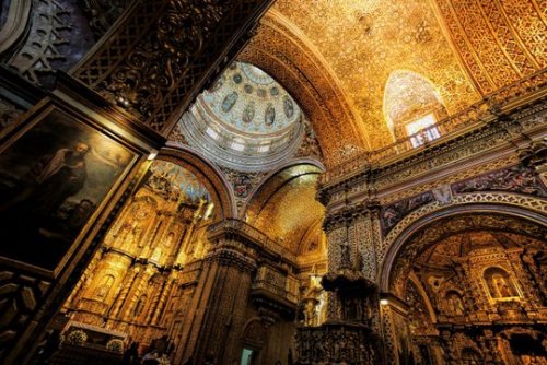factorfourphoto:La Iglesia de la Compañía de Jesús, Quito (built between 1605 a