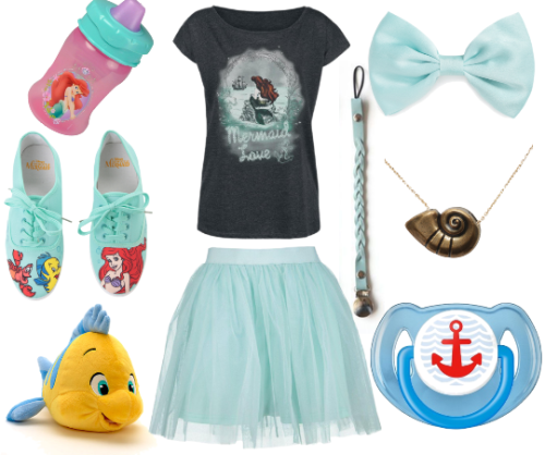 The Little Mermaid Themed Little Girl! (Requested by @ghostlylifestuff )