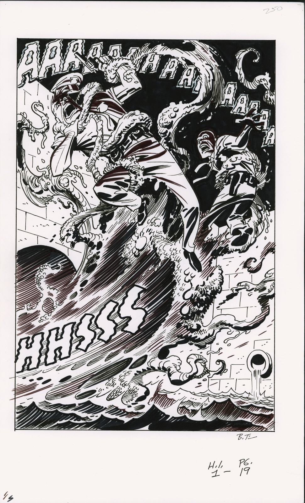 cooketimm:    Some b/w pages from Harley &amp; Ivy #1-3 (2004), part 2Inks by