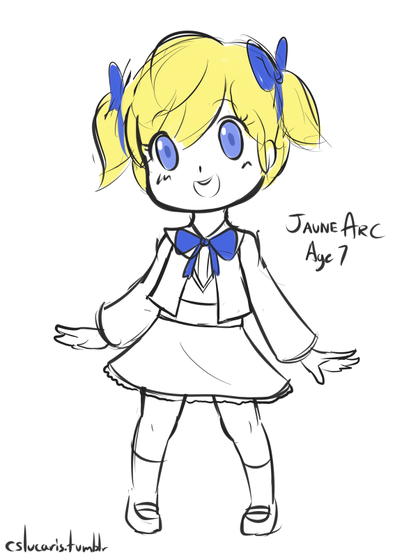 #103 - RWBY: Arc SketchesJaune Arc in a a dress and some fan art for Ryuugi&rsquo;s