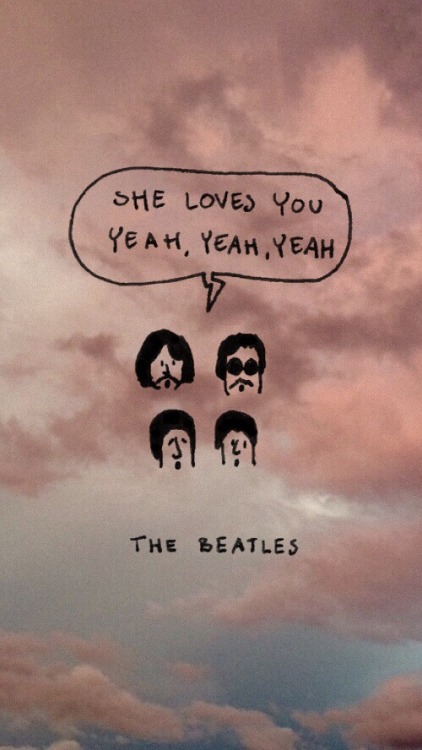 • the Beatles lockscreens • • like and/or reblog if you use please •