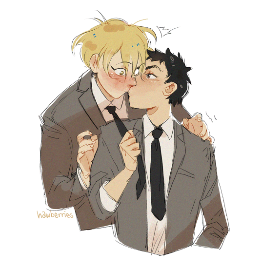 hawberries:  my fantasy is people being nice to kise instead of being mean to him 😊[images