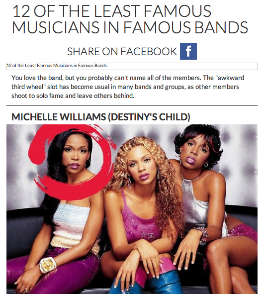 Poor Michelle — This list… #poormichelle