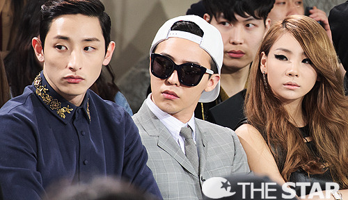 ygfamilyy:  CL &amp; NUTHANG @ 130328 KYE in Seoul Fashion Week #2!