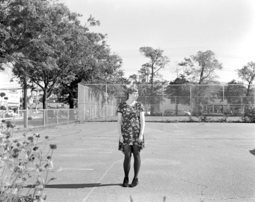 Submission Sunday! Floral Print dress at the Bloomfield Centre, Halifax by Peter van Gurp