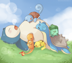 seviyummy:  Sleepy Team  Follow me on Deviantart: http://seviyummy.deviantart.com/ Follow me on Facebook: https://www.facebook.com/seviyummyart 