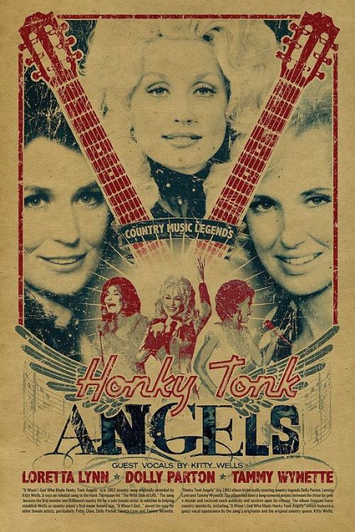 officialdollyparton:  The Honkey Tonk Angels! Love it!