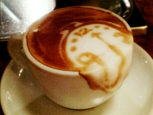 indefenseofart: Dalí meets latte art— work by Kazuki Yamamoto of Cafe10g in Osaka! 