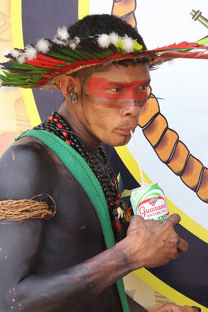 Members of the Assurini tribe of the Amazon