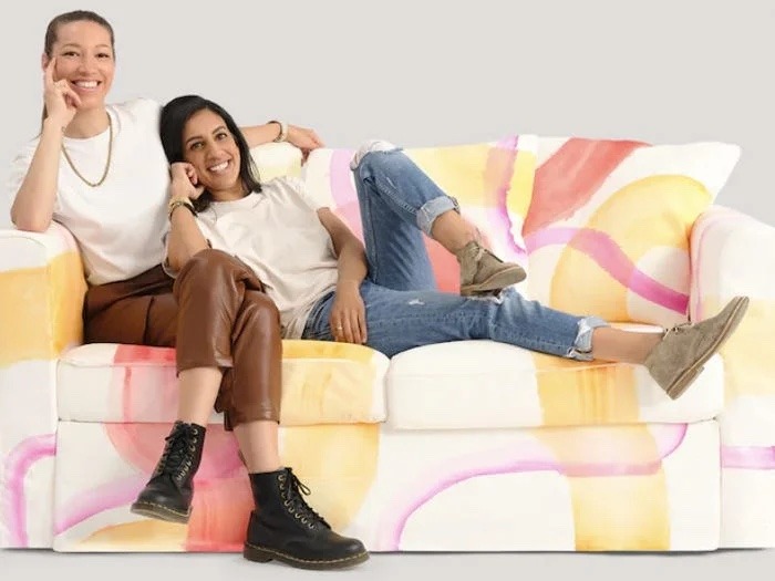 The couch on lesbians I slept