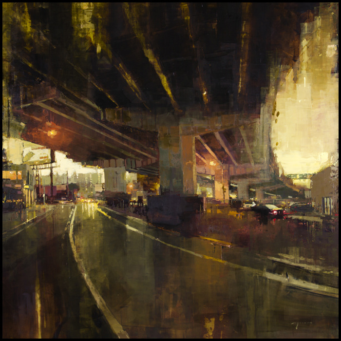 crossconnectmag:  Paintings by Jeremy MannSan Francisco-based artist Jeremy Mann (born