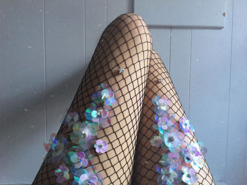 sartorialadventure:Stockings by LirikaMatoshi on Etsy