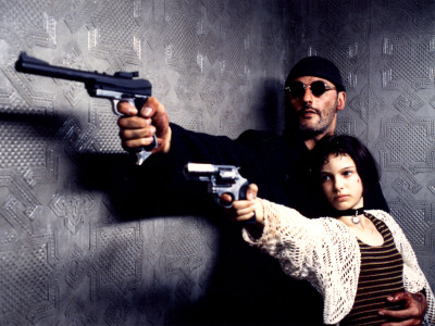 zisuniverse:Jean Reno and young Natalie Portman in Léon the Professional (1994)