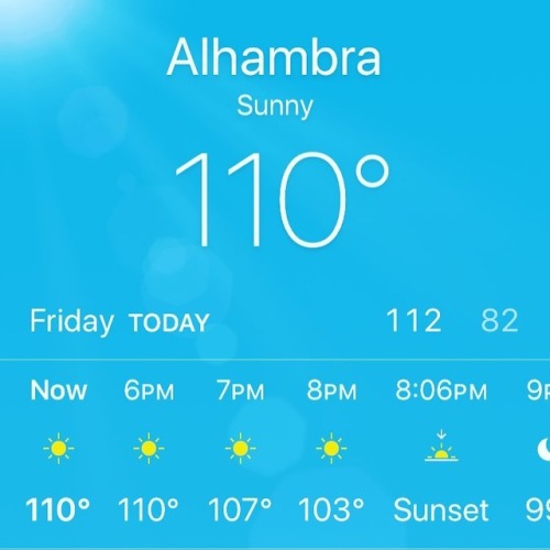 Omg!!!! I’m going dddiiee!!! #heatwave #ihateyou #iwantapool #iwanttoswim (at Alhambra, California)