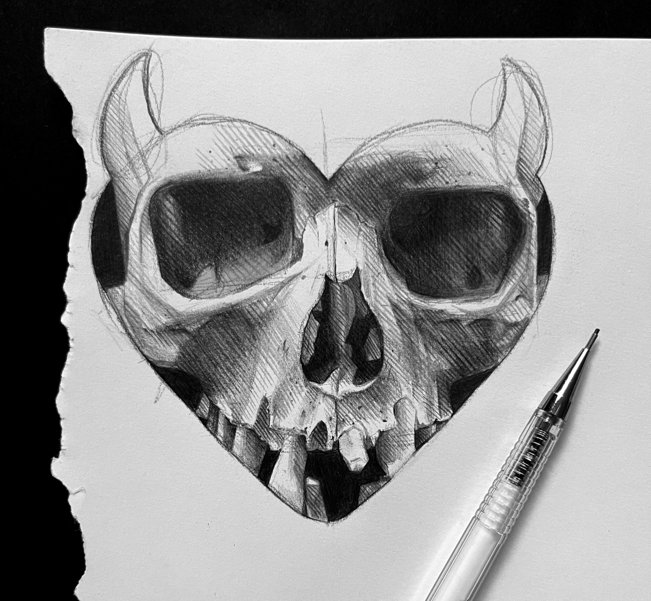 Black And White Art Drawings, Tumblr Drawings