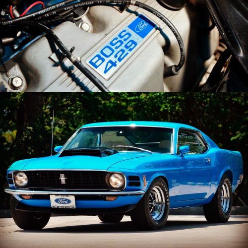 1970 Ford Mustang Boss 429 Fastback #musclecar #classicar #racecar #hotrod #V8 #americancar #vinta