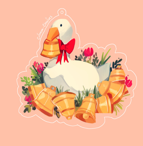 crimson-chains: GOOSE CHARM!!!