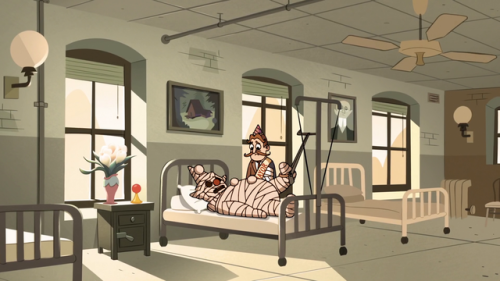 gravityfallsrockz:  Modern cartoons + Hospital