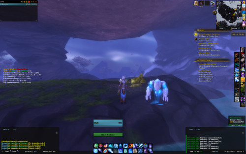 Sneaking into Horde garrisons to go fishing and leveling a bb shaman