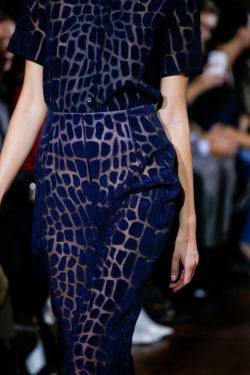 fashionbymademoiselle:  Details at Stella McCartney Spring 2014 RTW    Fashion by Mademoiselle! (Runway blog!)   