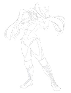 Jeiae:  R. Mika Sketch Wip-Thingy!  New Main Forever!  Working On New Art For My